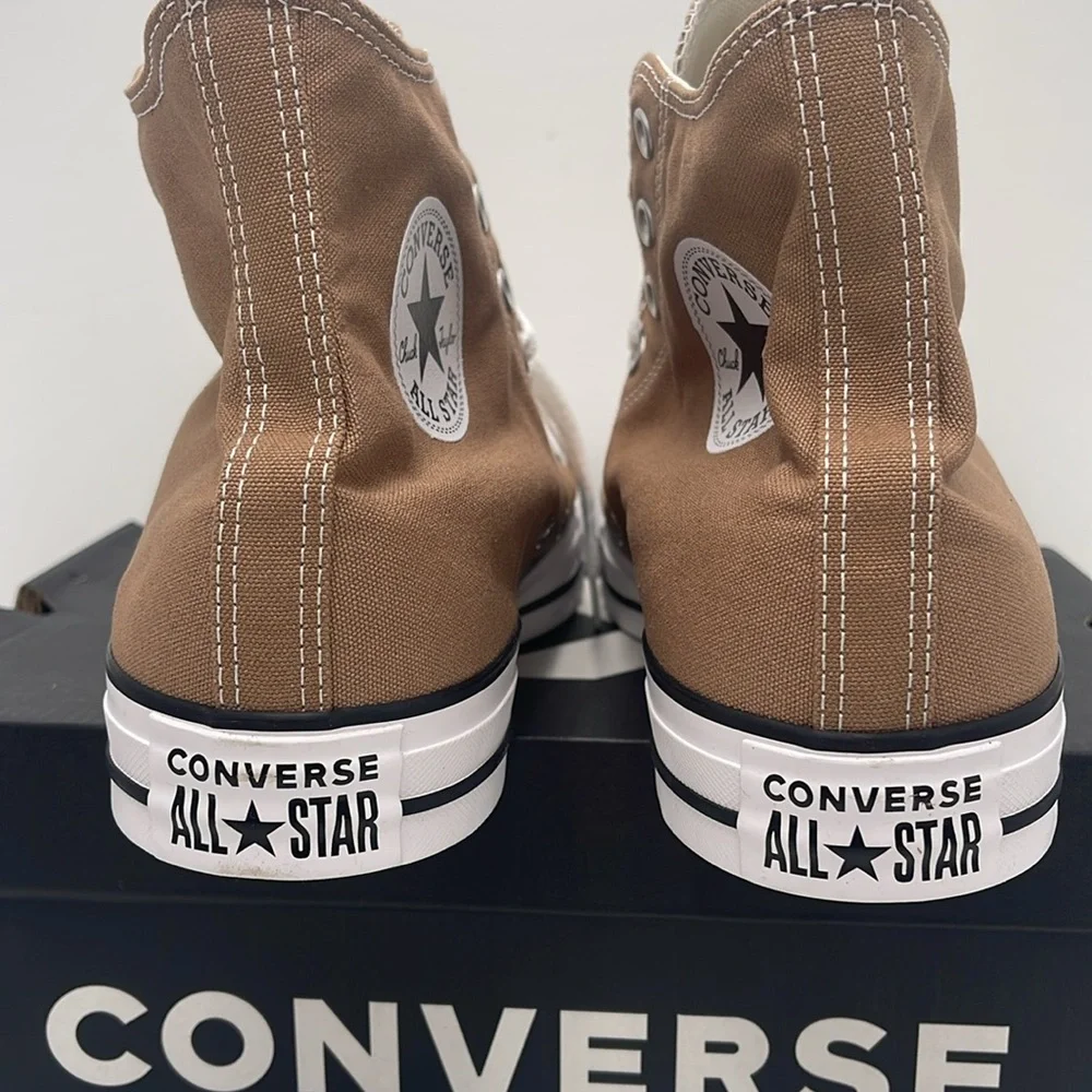 Converse Men’s All Star High Top Sneakers Chuck Taylor All Star High 'Hot Tea' - Picture 13 of 16